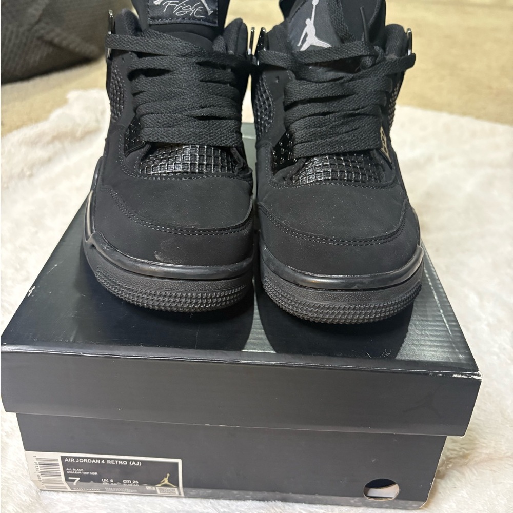 Jordan Men's Black High-Top Sneakers - Picture 3 of 10